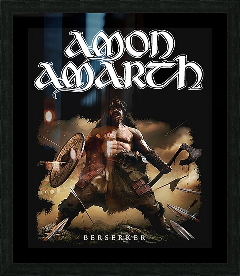 Amon Amarth 2 Picture Frame print