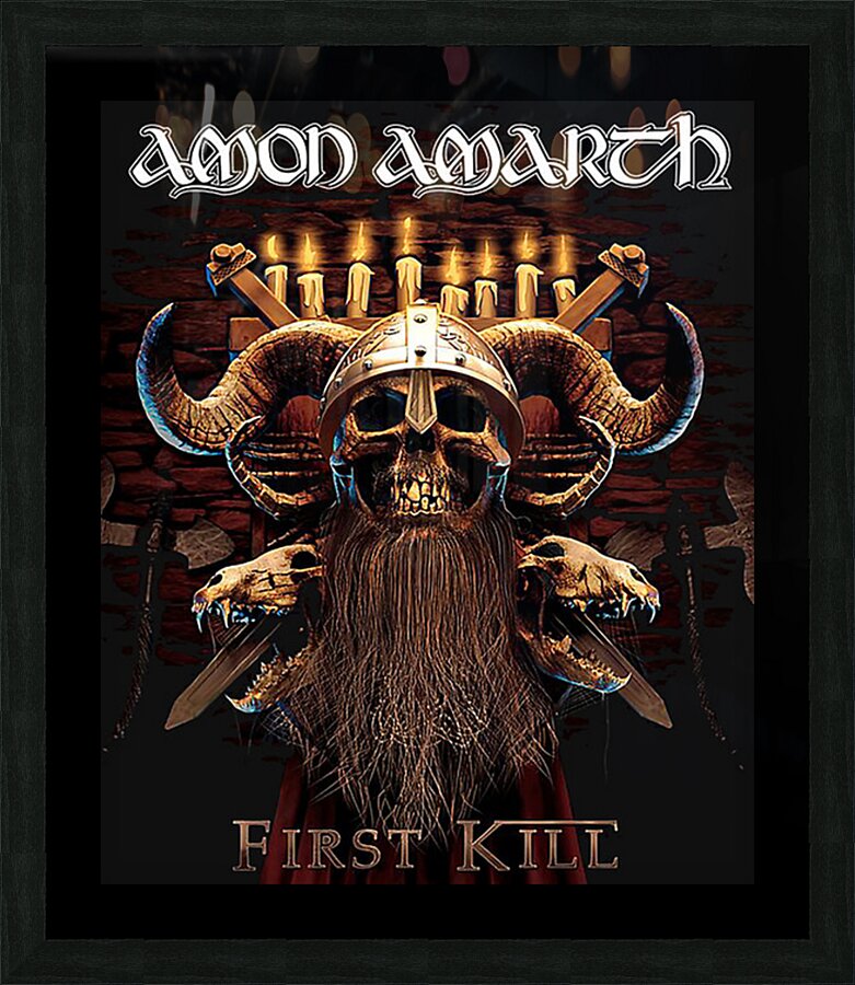Amon Amarth 4 Picture Frame print