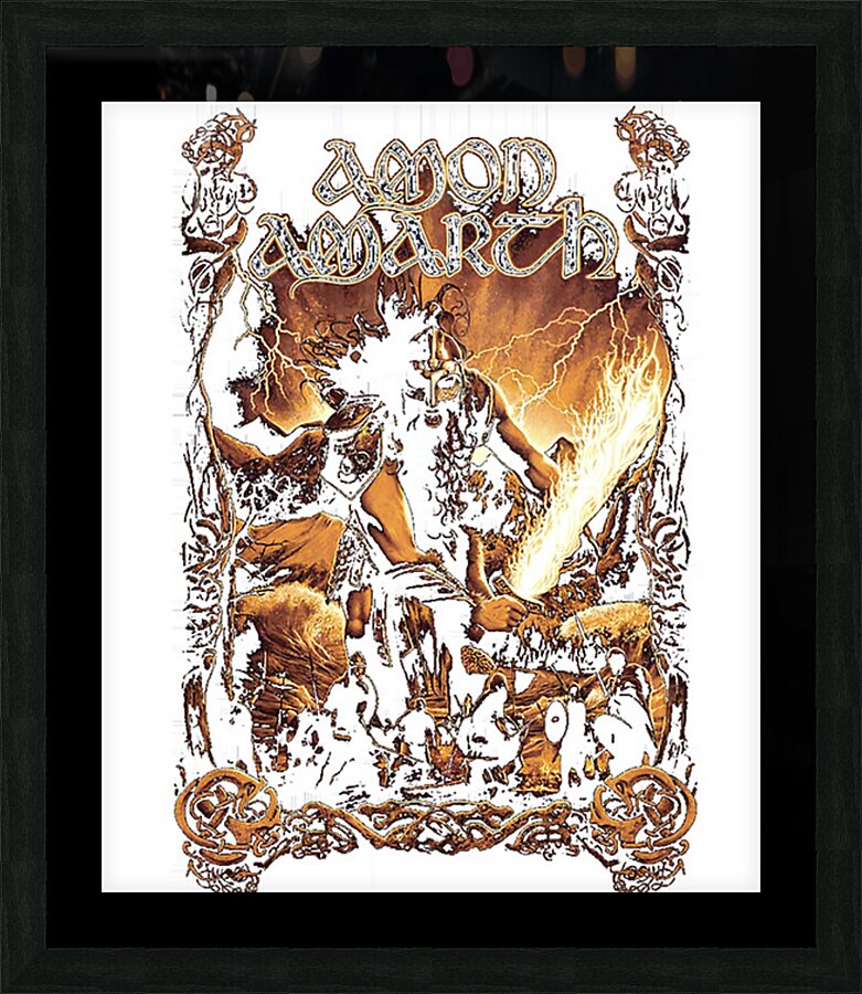 Amon Amarth 7 Picture Frame print