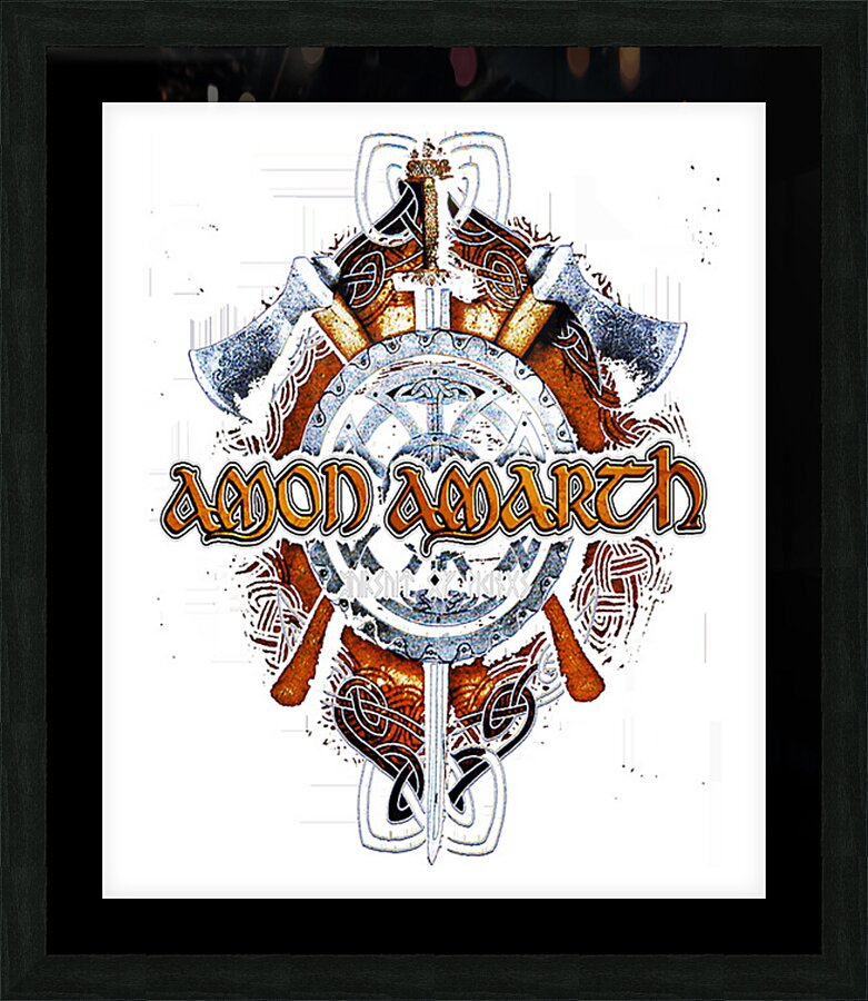 Amon Amarth 8 Picture Frame print