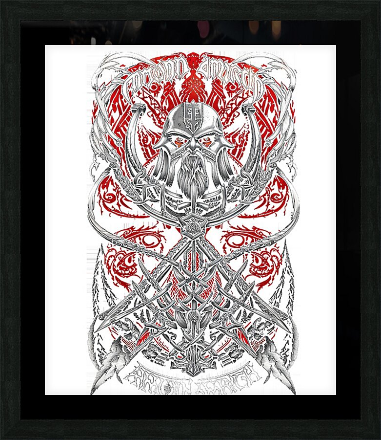 Amon Amarth 9 Picture Frame print