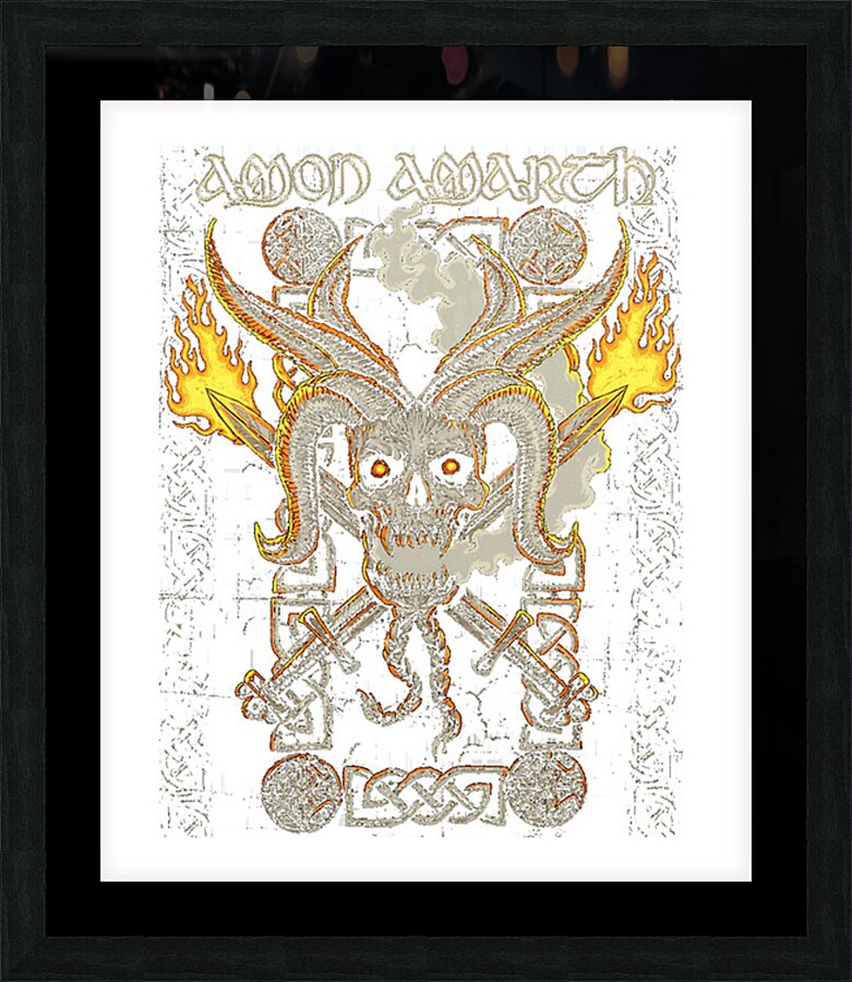 Amon Amarth 11 Picture Frame print