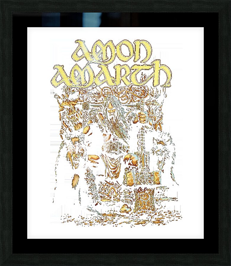 Amon Amarth 12 Picture Frame print