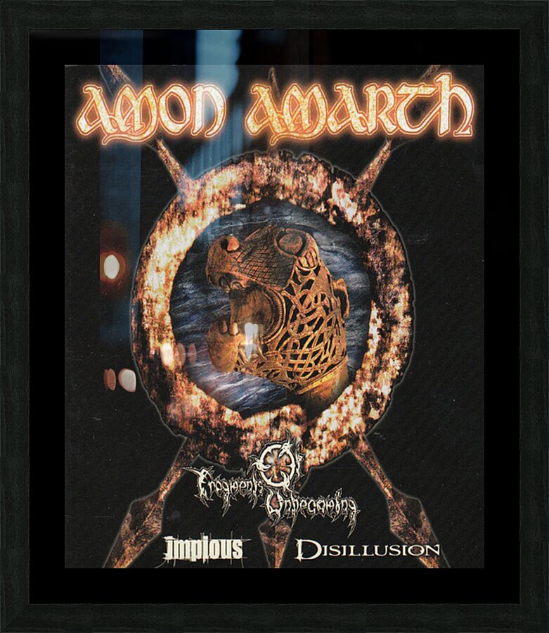 Amon Amarth 13 Picture Frame print