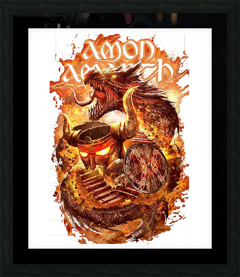 Amon Amarth 17 Picture Frame print