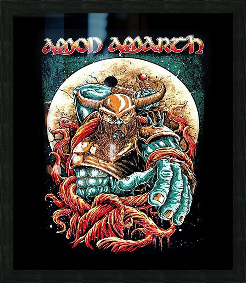 Amon Amarth 23 Picture Frame print