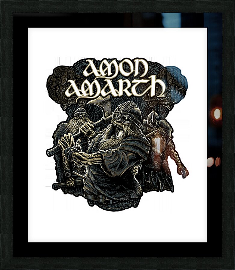 Amon Amarth 24 Picture Frame print