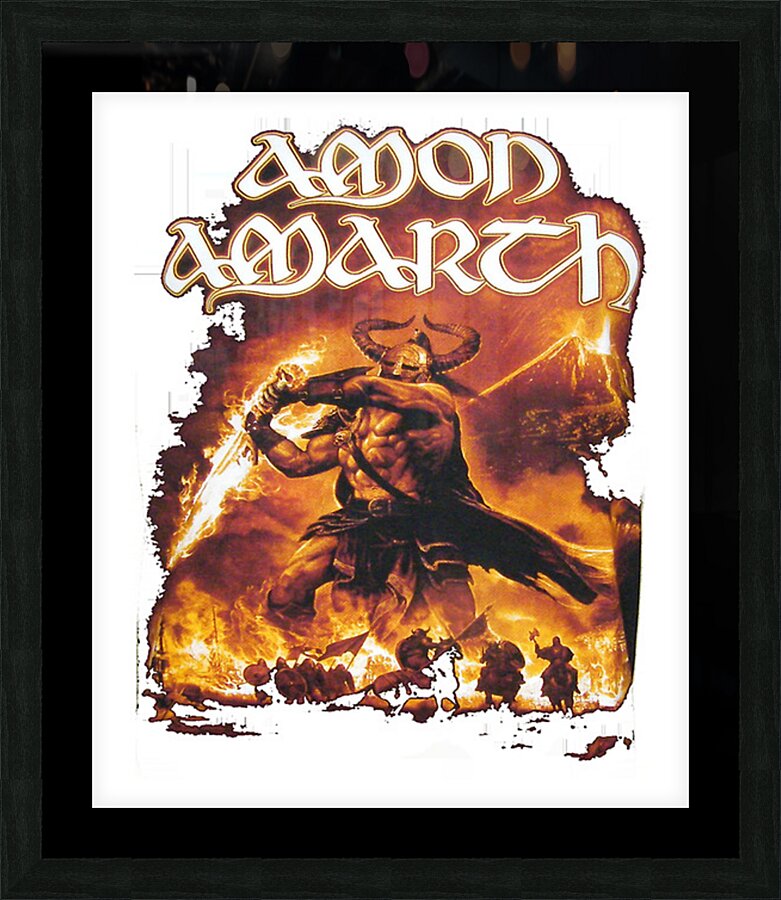 Amon Amarth 25 Picture Frame print