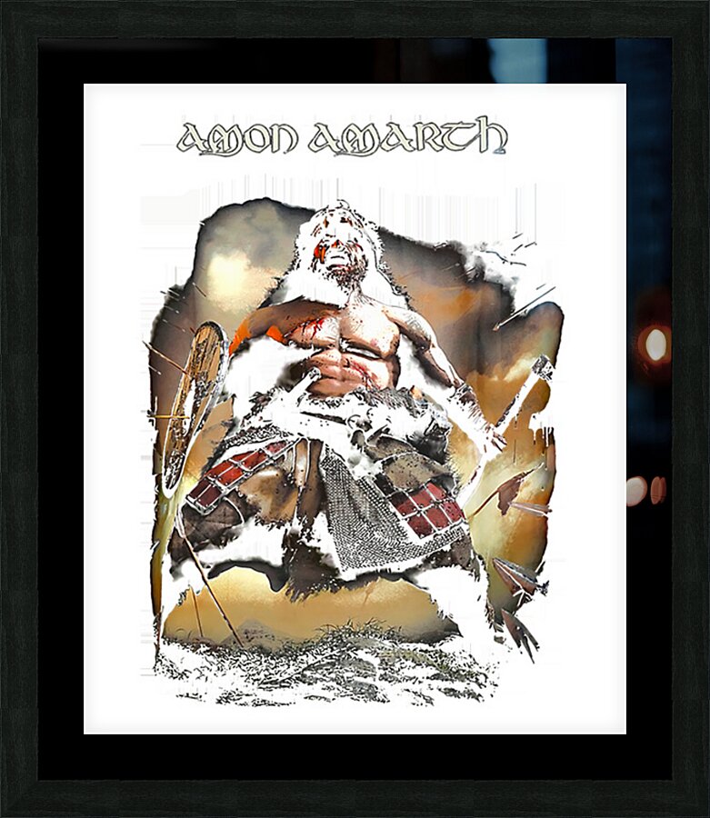 Amon Amarth 26 Picture Frame print