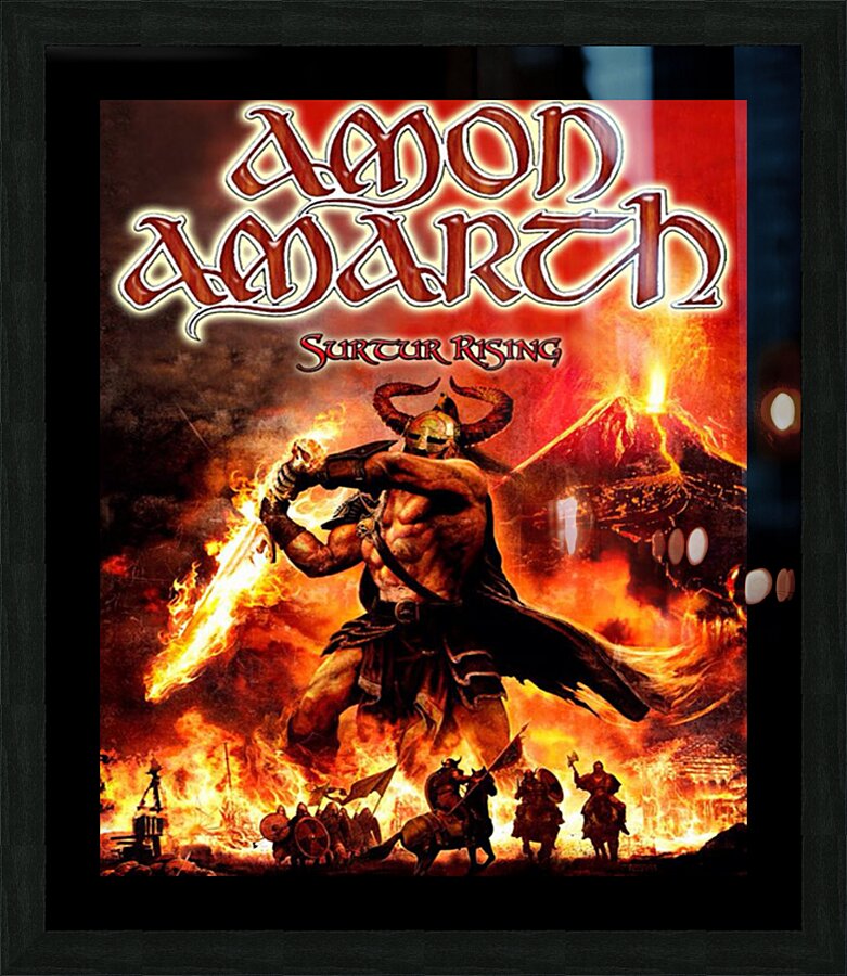 Amon Amarth 32 Picture Frame print