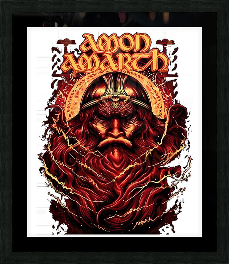 Amon Amarth 47 Picture Frame print