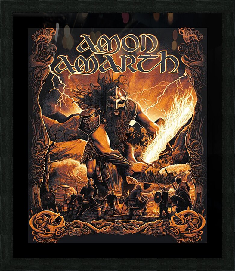 Amon Amarth 52 Picture Frame print