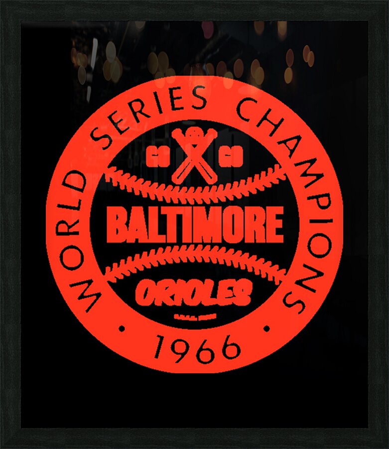 Baltimore Orioles 49 Picture Frame print