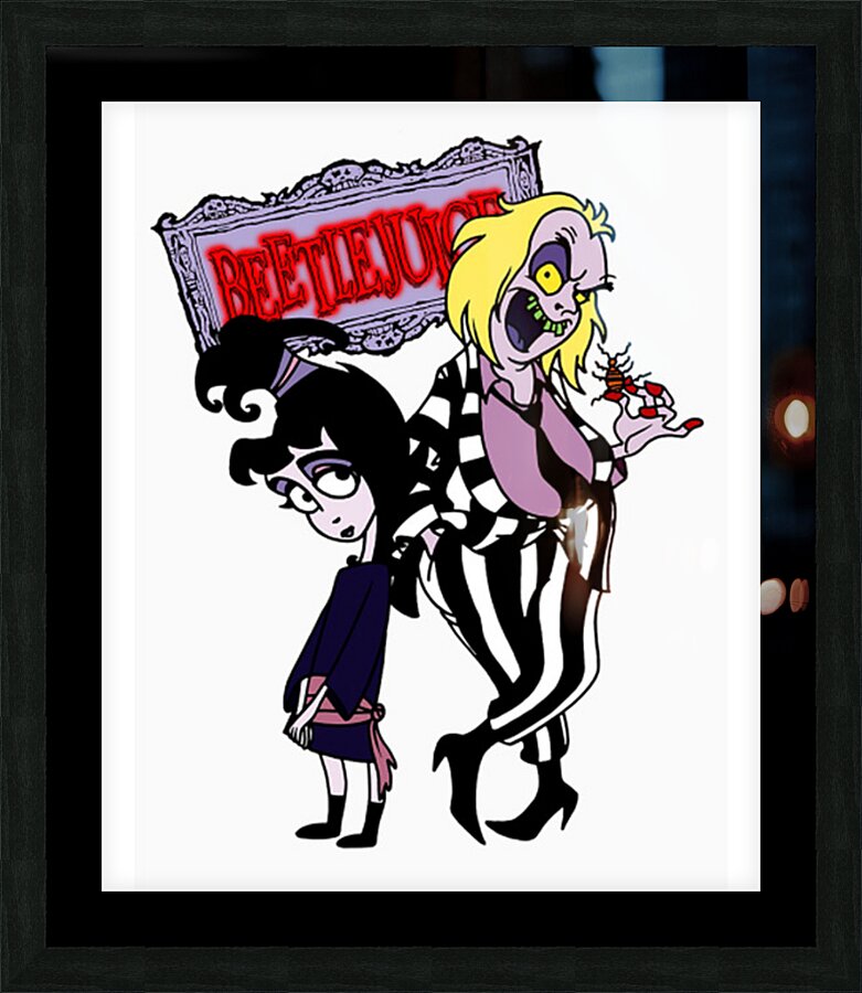 Beetlejuice 1 Picture Frame print