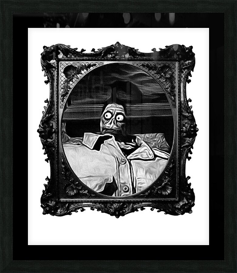Beetlejuice 6 Picture Frame print