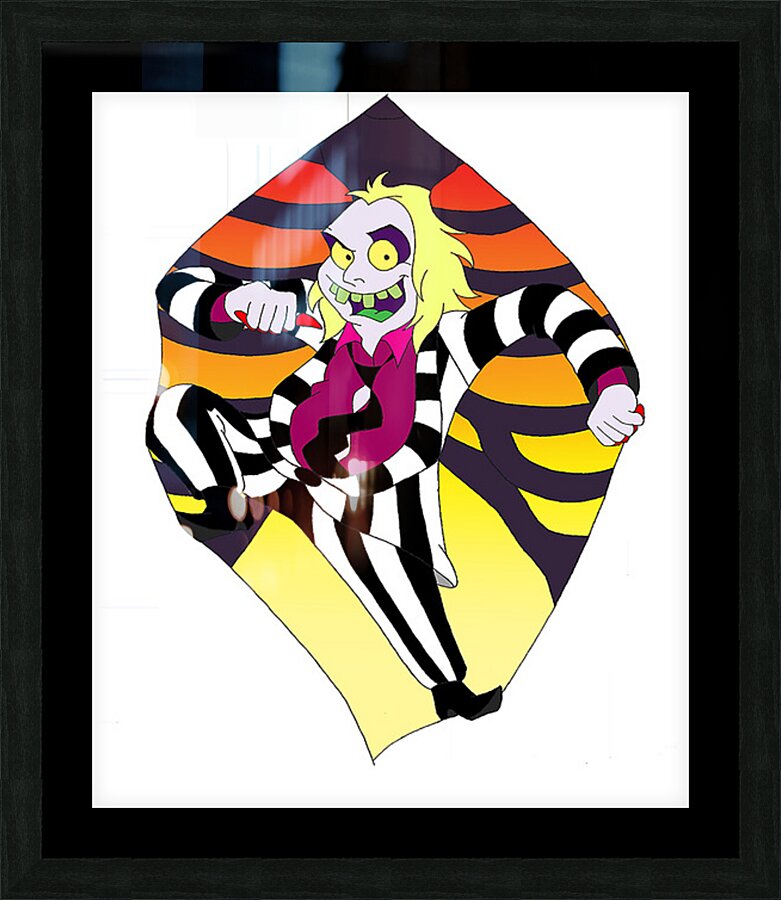 Beetlejuice 7 Picture Frame print