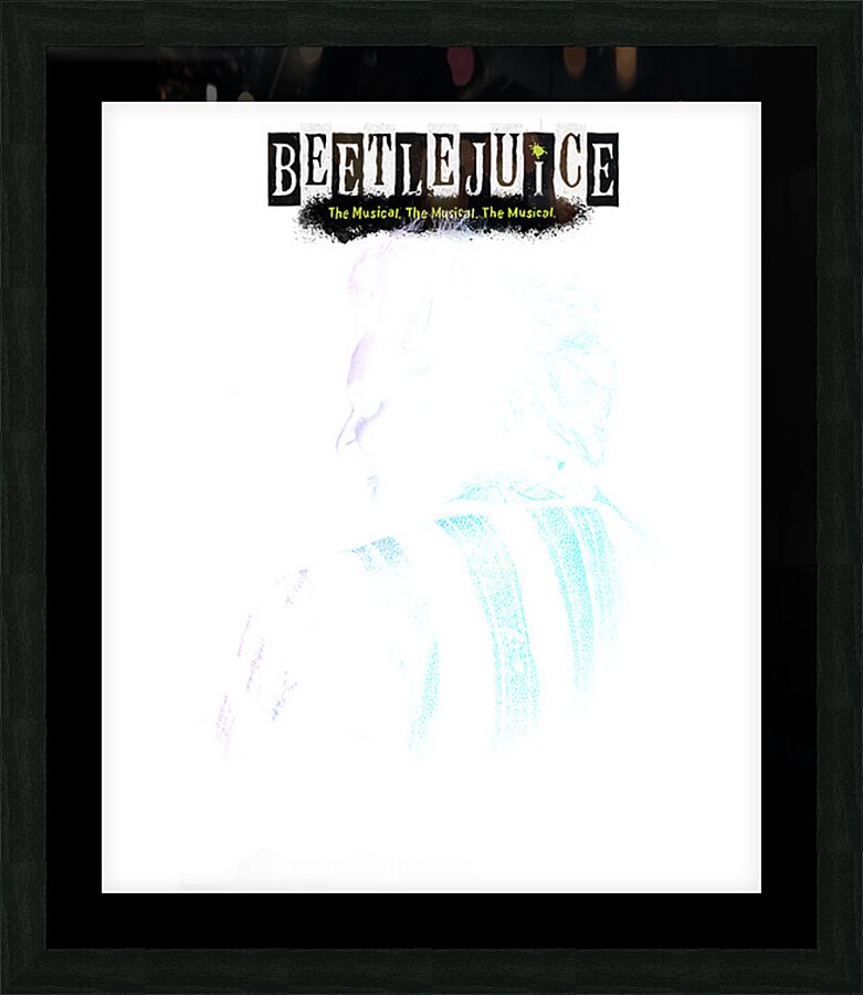 Beetlejuice 14 Picture Frame print