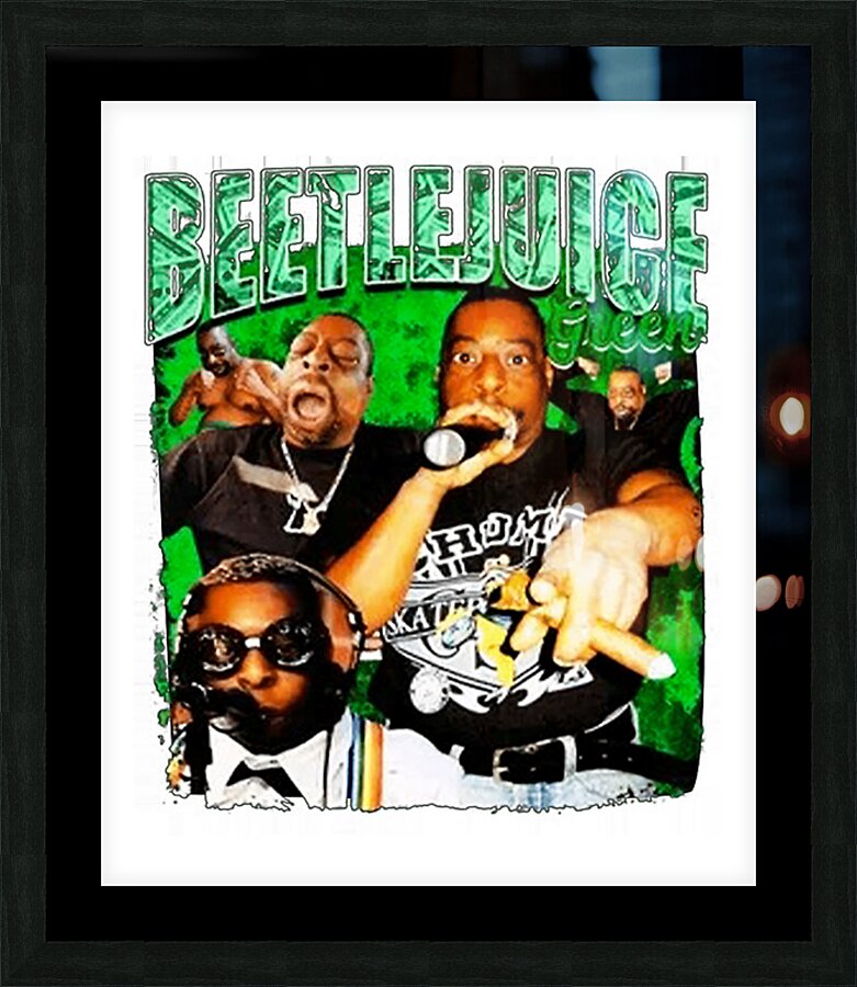 Beetlejuice 29 Picture Frame print