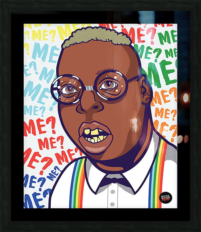Beetlejuice 43 Picture Frame print