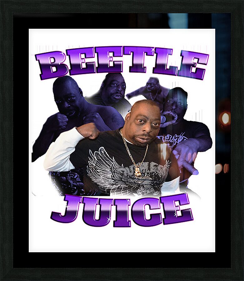 Beetlejuice 48 Picture Frame print