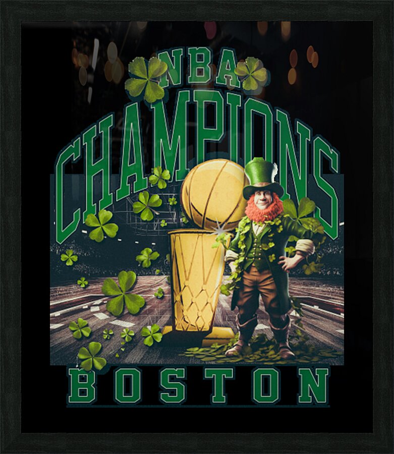 Boston Celtics 2 Picture Frame print