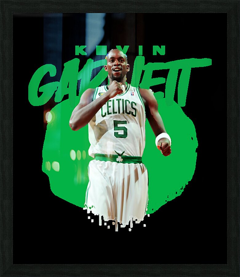 Boston Celtics 5 Picture Frame print
