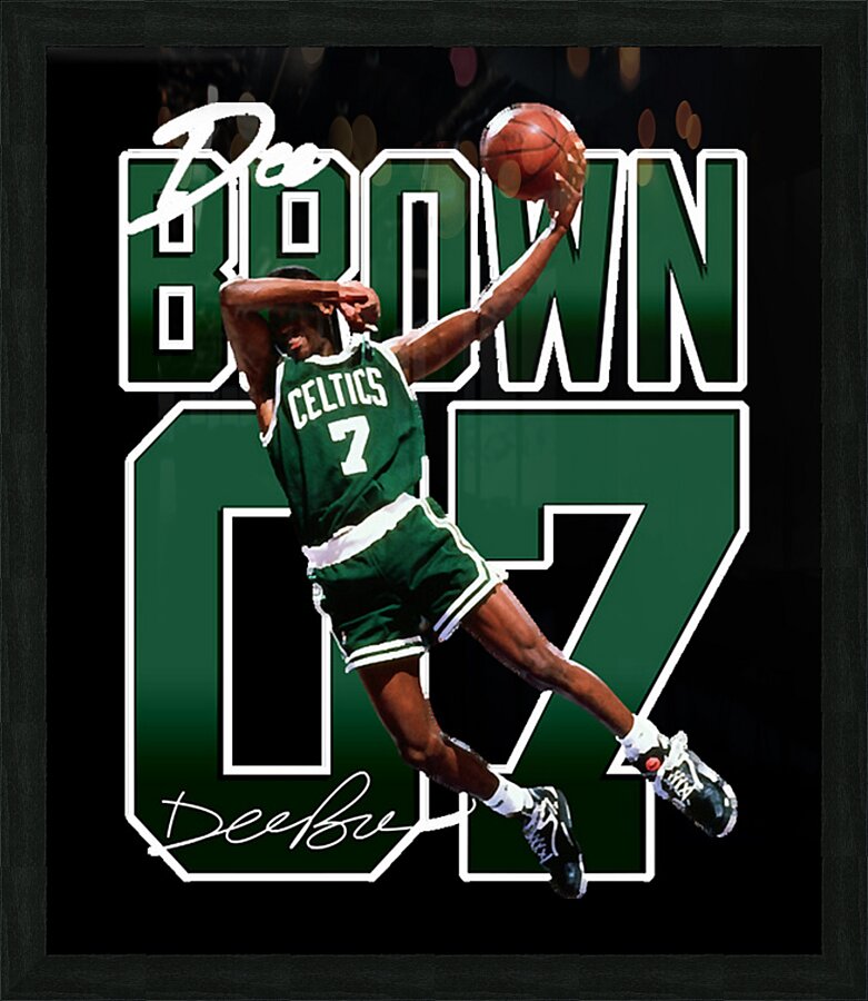 Boston Celtics 9 Picture Frame print