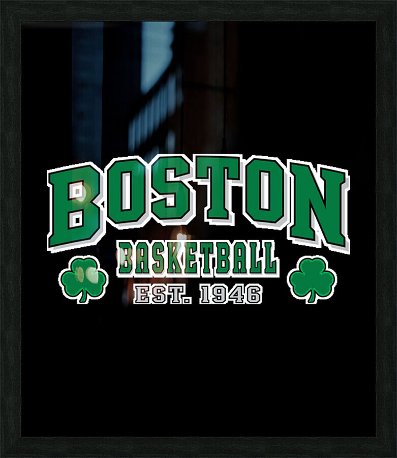 Boston Celtics 10 Picture Frame print