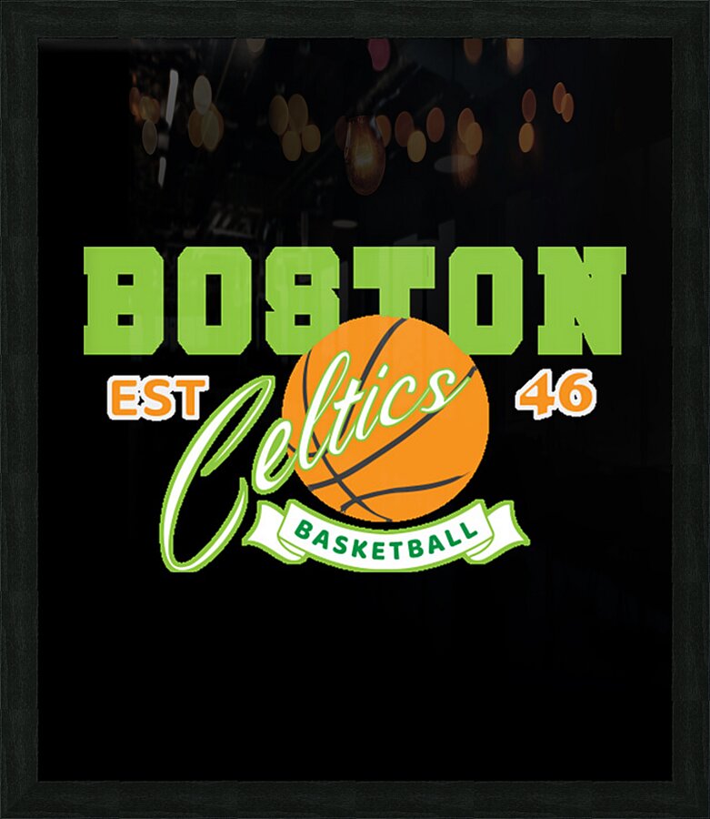 Boston Celtics 40 Picture Frame print