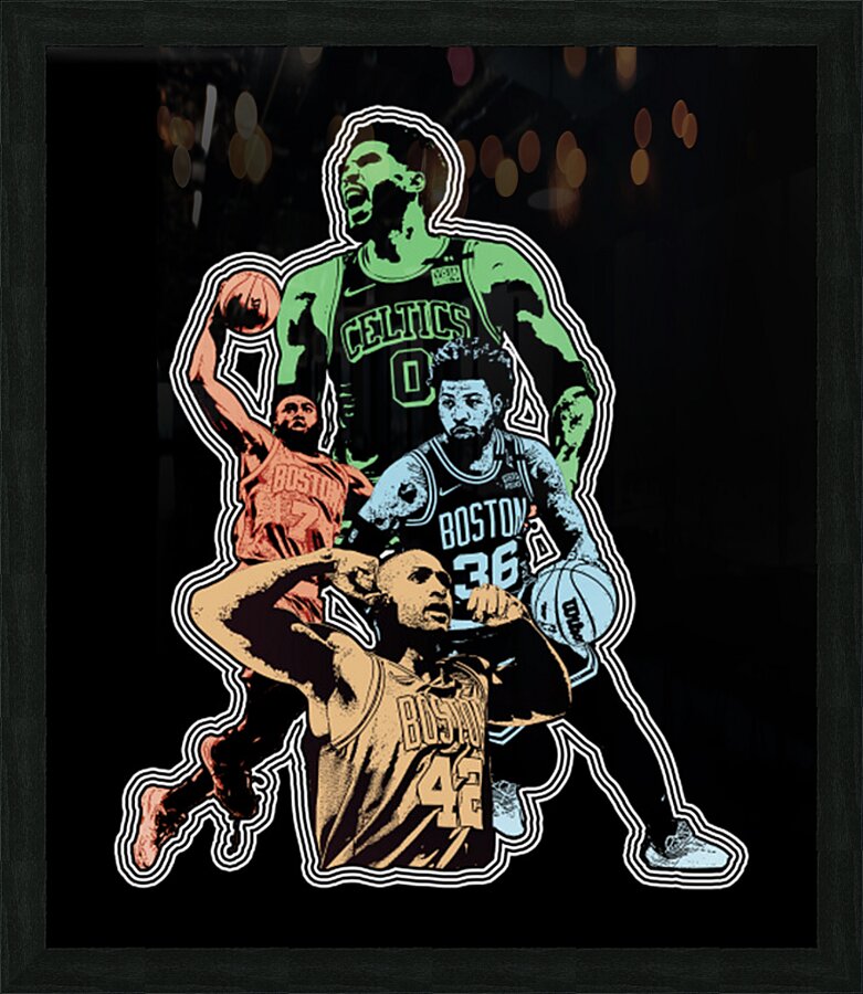 Boston Celtics 45 Picture Frame print