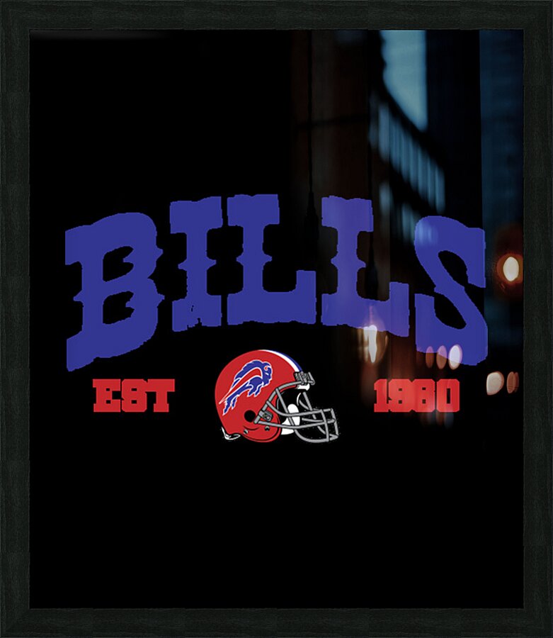 Buffalo Bills 2 Picture Frame print