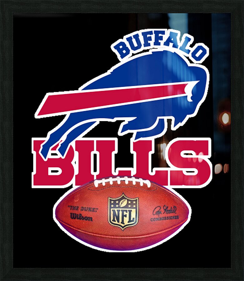 Buffalo Bills 3 Picture Frame print