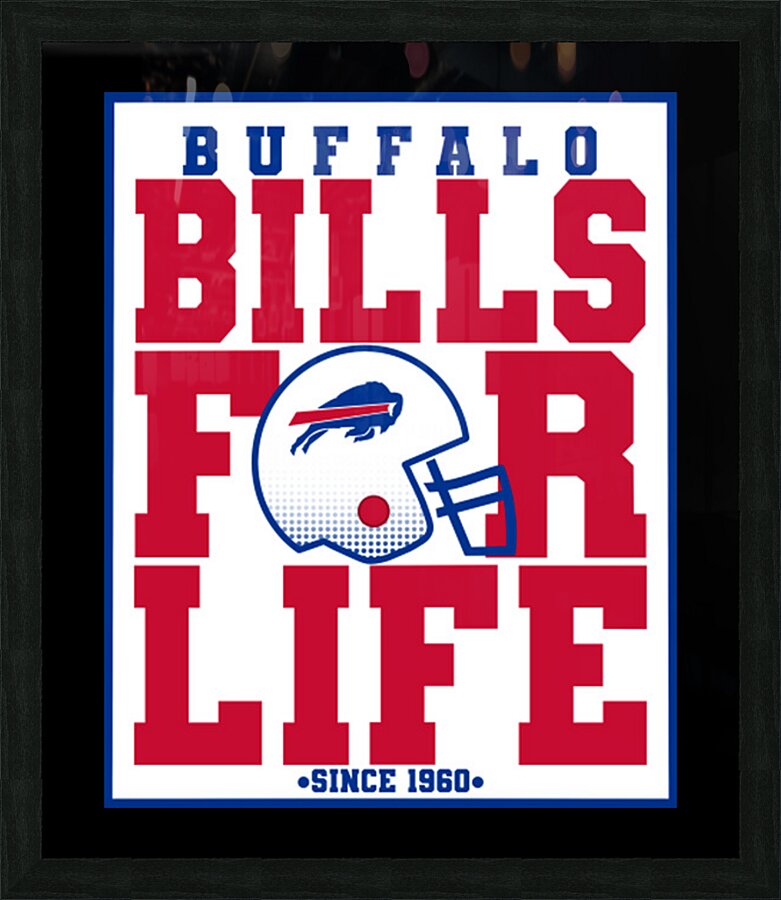 Buffalo Bills 4 Picture Frame print