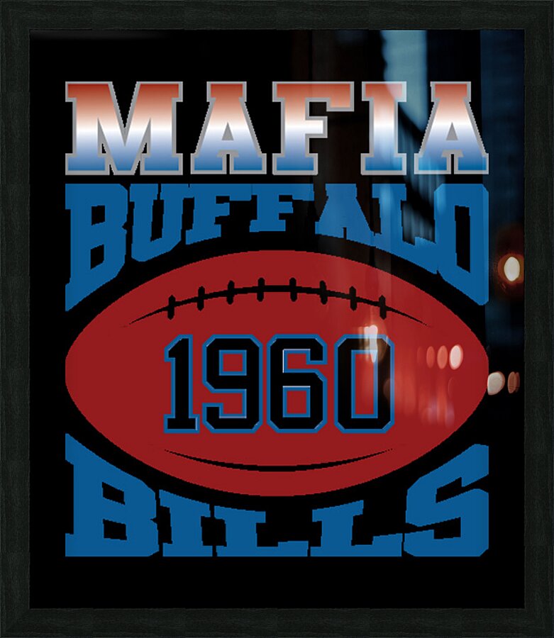Buffalo Bills 5 Picture Frame print