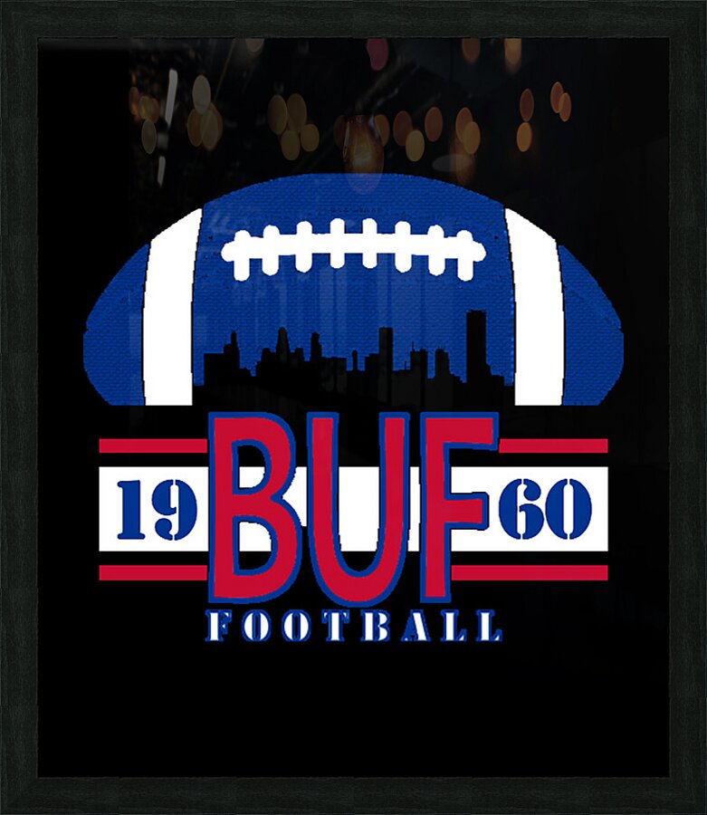 Buffalo Bills 6 Picture Frame print