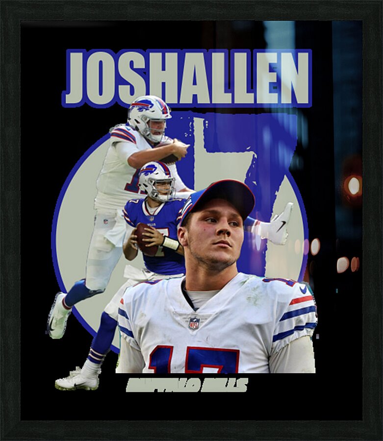 Buffalo Bills 12 Picture Frame print