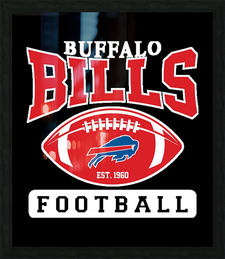 Buffalo Bills 17 Picture Frame print
