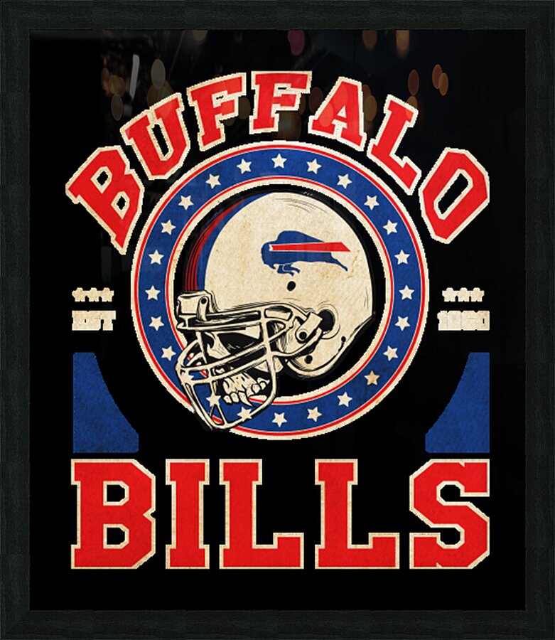 Buffalo Bills 26 Picture Frame print
