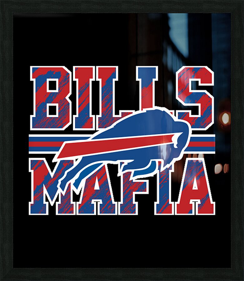 Buffalo Bills 30 Picture Frame print