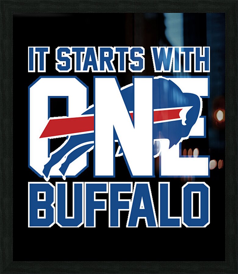 Buffalo Bills 34 Picture Frame print