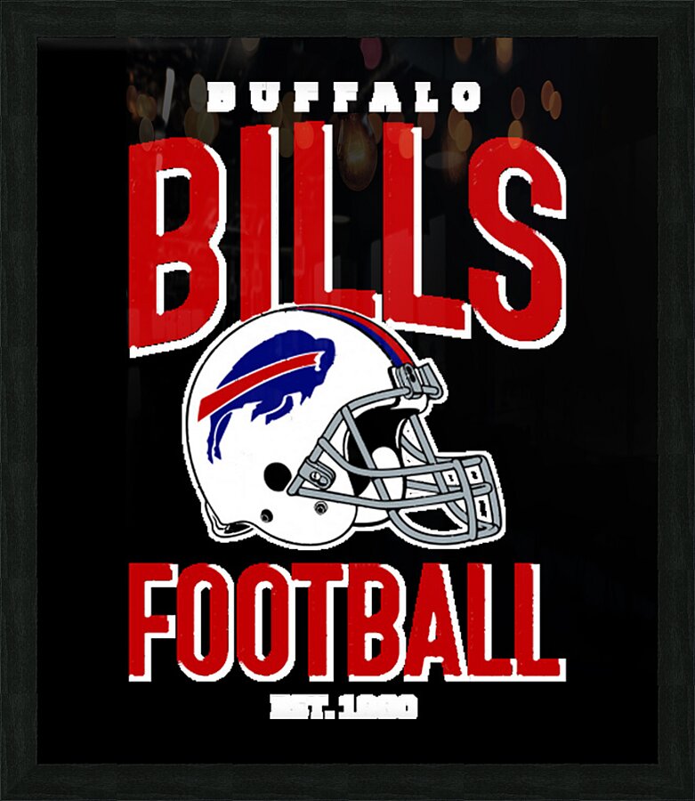 Buffalo Bills 41 Picture Frame print