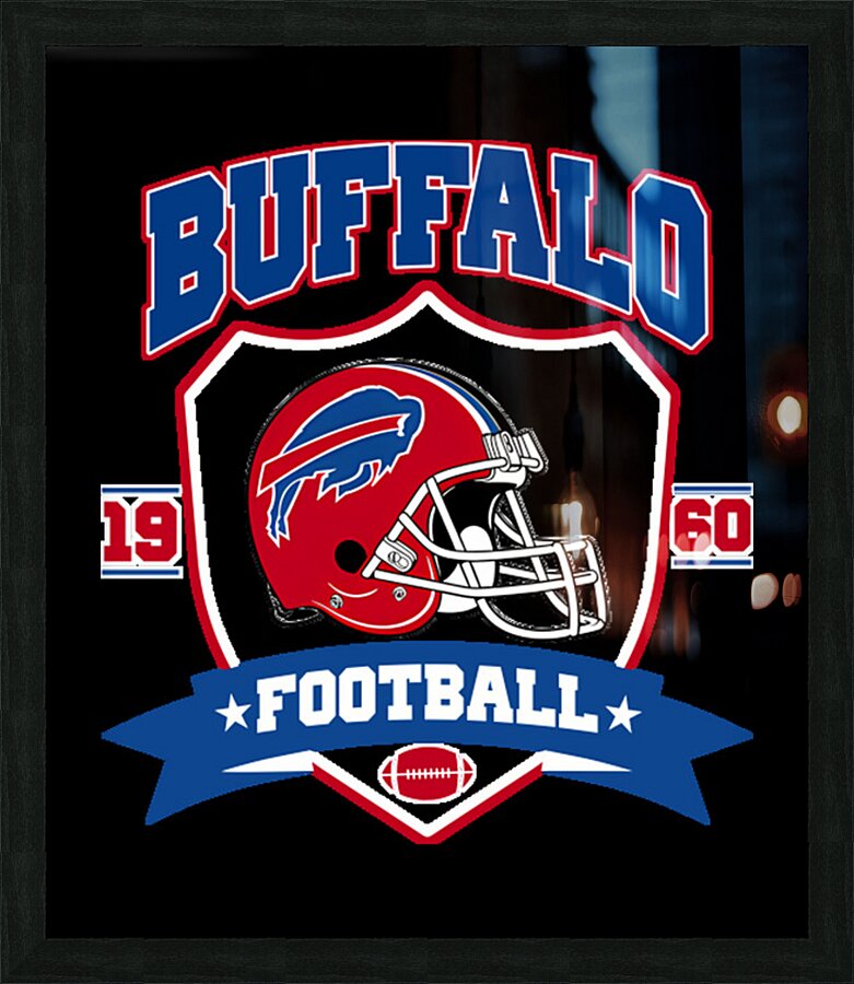 Buffalo Bills 52 Picture Frame print