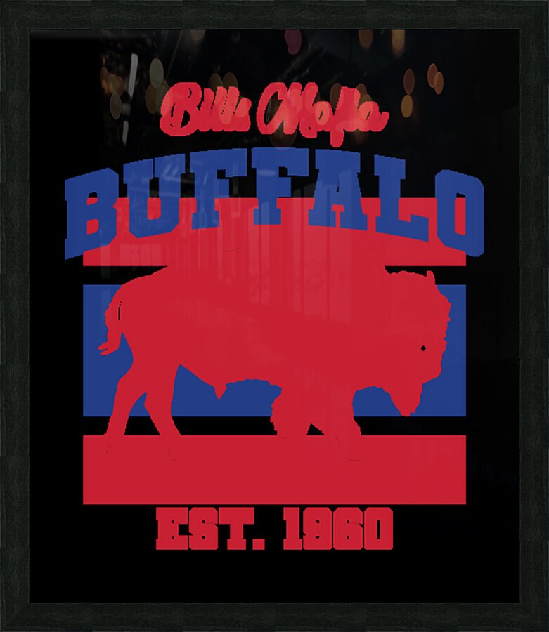 Buffalo Bills 55 Picture Frame print