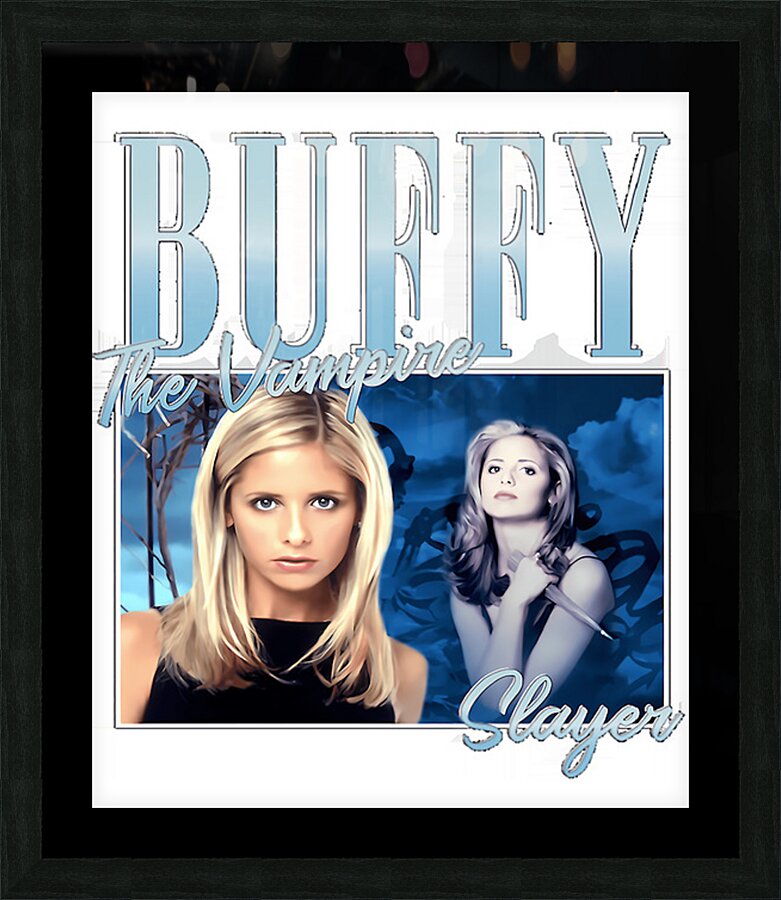 buffy the vampire slayer 13 Picture Frame print