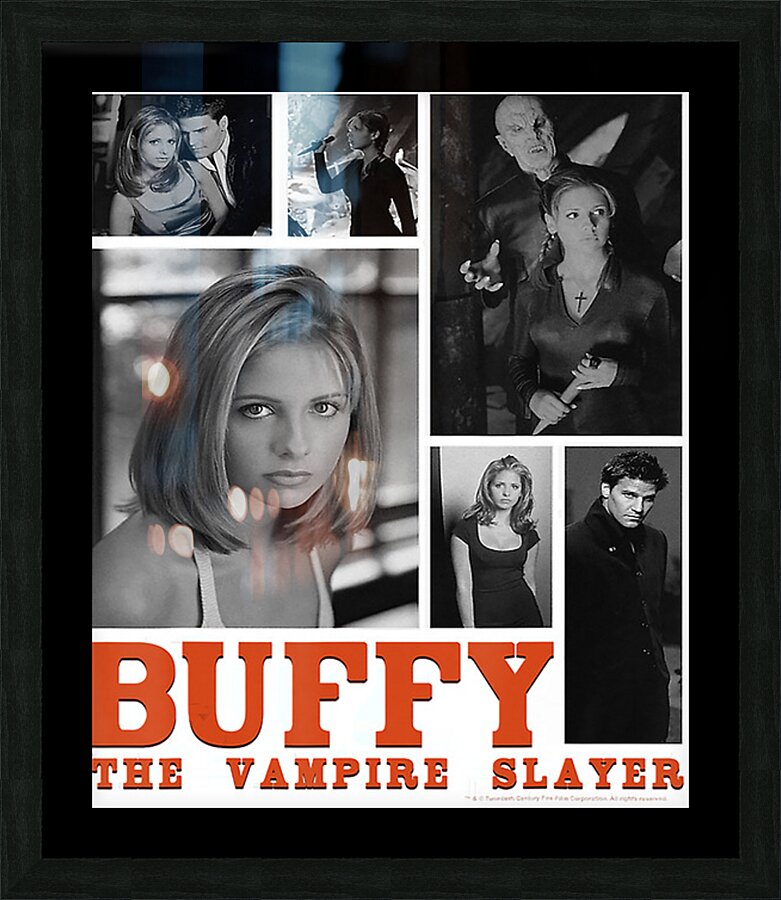 buffy the vampire slayer 14 Picture Frame print
