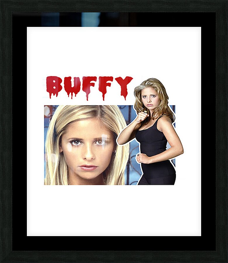 buffy the vampire slayer 53 Picture Frame print