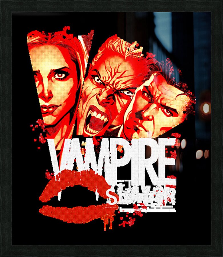buffy the vampire slayer 13 Picture Frame print
