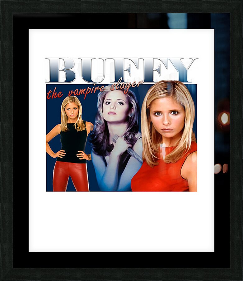 buffy the vampire slayer 21 Picture Frame print