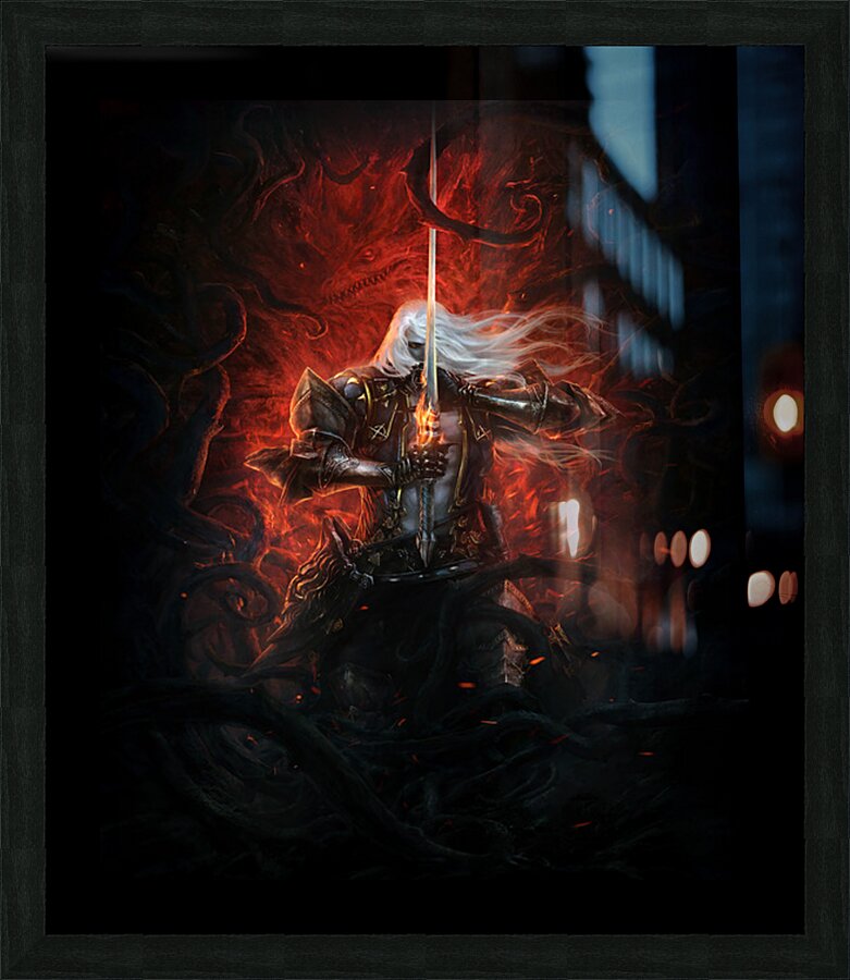 Castlevania 1 Picture Frame print