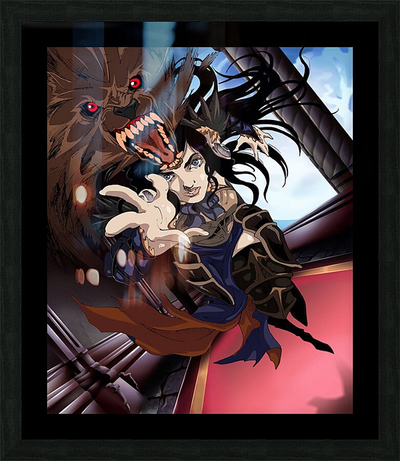 Castlevania 3 Picture Frame print